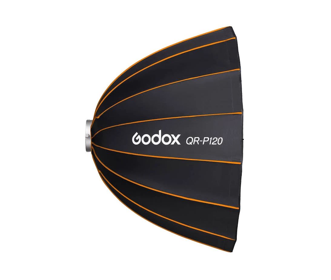 Godox Quick Release Parabolic Softbox 120 CM Bowens mount with Gridith Grid