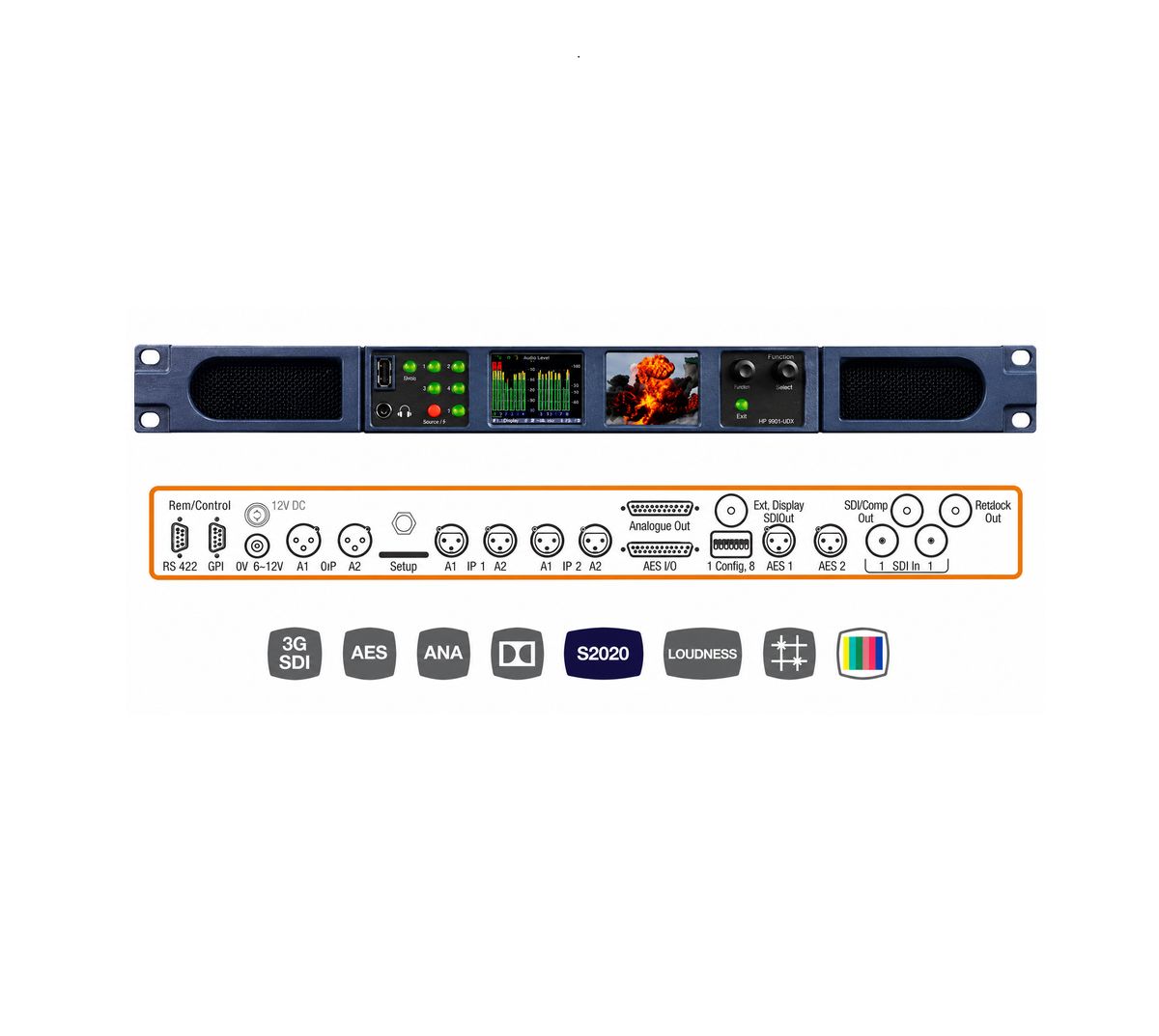 TSL AUDIO MONITOR - PAM1-MKII
