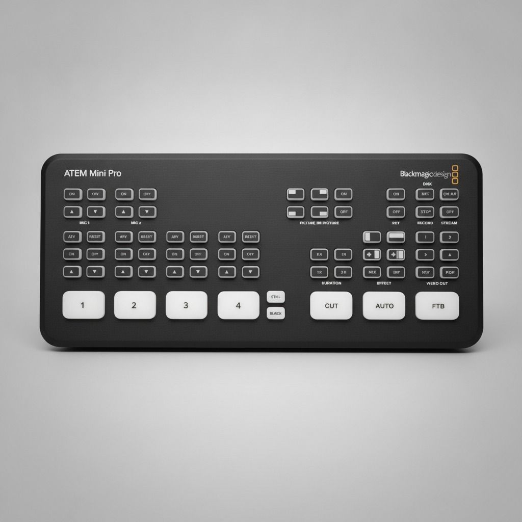Blackmagic Design ATEM Mini Pro Live Production Switcher